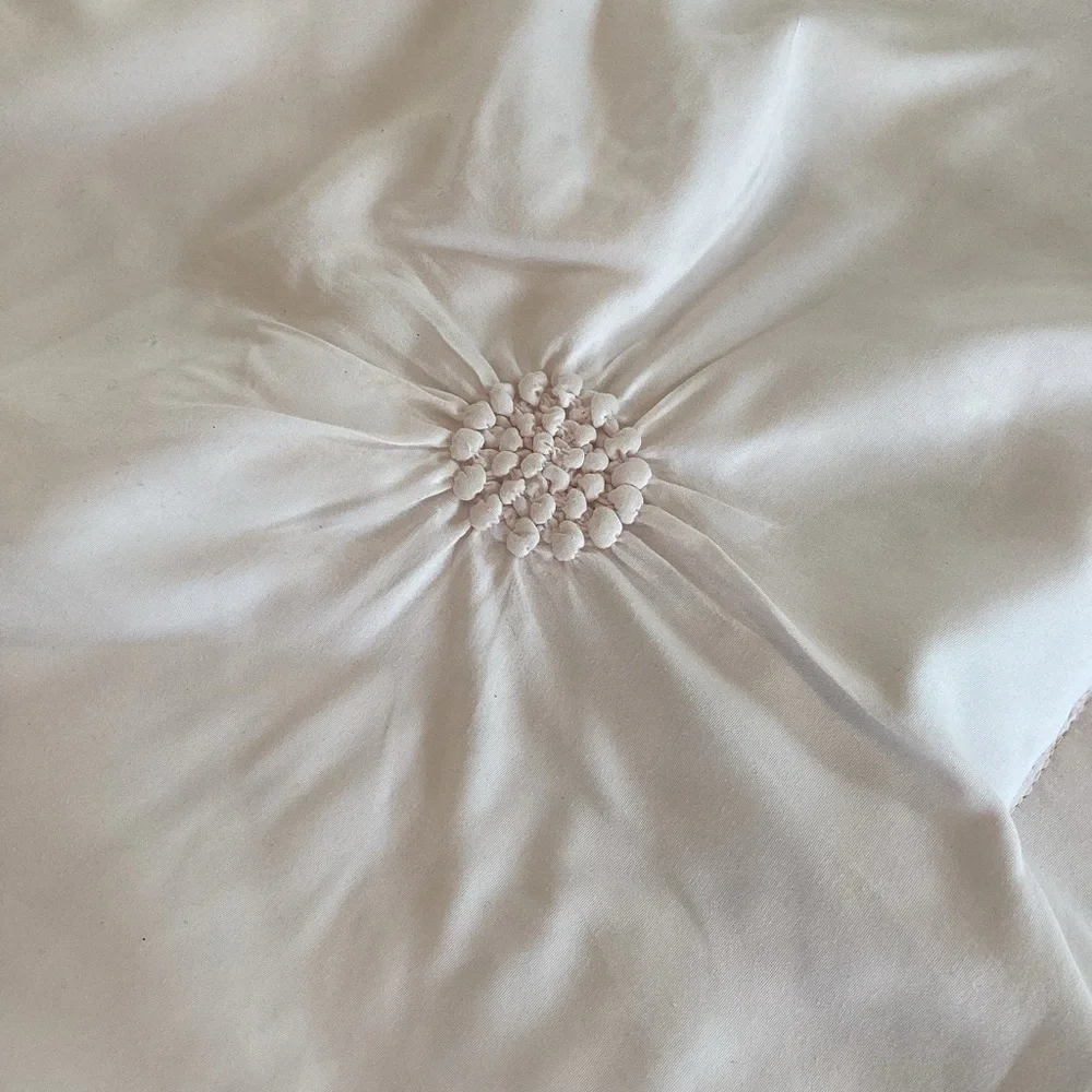Swift Home Pink Pintuck Twin/Xl Comforter and Sham